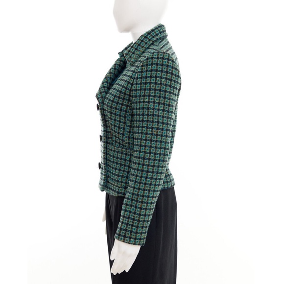 Marc Aurel tweed blazer / Euro size 34 (approx 2-4) - Picture 4 of 7